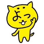 1other :d cat hiragana no_eyes no_humans open_mouth original pixiv simple_background solo sugu_neko sugu_neko_(character)