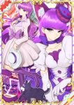  dress kotozume_yukari long_hair purple_eyes violet_hair 