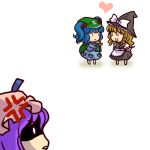  kawashiro_nitori kirisame_marisa patchouli_knowledge touhou 