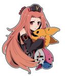  arietta bad_id blush character_name detached_sleeves hat long_hair pink_eyes pink_hair stuffed_animal stuffed_toy tales_of_(series) tales_of_the_abyss watari_shouji 