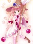  beryl_benito brush calligraphy_brush child fantasy hat koto_(colorcube) original paintbrush tales_of_(series) tales_of_hearts thighhighs witch_hat 