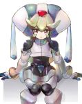  1girl bodysuit breasts byte_(grunty-hag1) capcom commentary_request gloves long_hair pandora_(rockman) rockman rockman_zx solo 