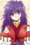  1girl arc_the_lad arc_the_lad_ii breasts highres kukuru_(arc_the_lad) long_hair looking_at_viewer purple_hair smile solo violet_eyes yadoso 