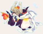  blush helmet midna mitsubachi_koucha nintendo penguin ribbon smile the_legend_of_zelda twilight_princess 