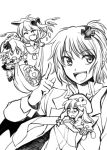  hong_meiling izayoi_sakuya monochrome parody patchouli_knowledge remilia_scarlet rex rex_k shugo_chara! touhou 