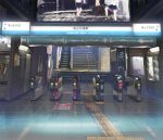  amaneko fare_gate photorealistic real_world_location realistic ryouma_(galley) scenery stairs train_station 