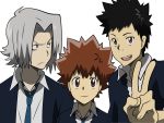  gokudera_hayato katekyou_hitman_reborn sawada_tsunayoshi transparent yamamoto_takeshi 