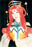  asian bishoujo_senshi_sailor_moon cosplay long_dress long_hair photo princess_fireball princess_kakyuu redhead sailor_starlights 