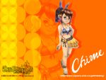  alternate_costume bikini blush chime duplicate final_fantasy final_fantasy_crystal_chronicles front-tie_top glasses official_art solo swimsuit wallpaper 