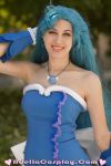  blue_hair cosplay deep_blue_pearl_voice long_hair mermaid_melody_pichi_pichi_pitch noelle photo 