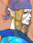  apothecary blonde_hair blue_eyes kusuriuri kusuriuri_(mononoke) lowres makeup mononoke pointy_ears 