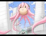  giant giantess hatsune_miku megurine_luka shuugetsu_karasu takoluka tuna vocaloid what 