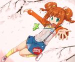  child duplicate idolmaster raglan_sleeves socks solo takatsuki_yayoi ttomm twintails 