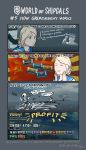2girls 4koma blonde_hair blue_eyes closed_eyes comedy comic commentary dated english gameplay_mechanics greythorn032 hammer_and_sickle highres joseph_stalin kaga_(kantai_collection) kantai_collection meme multiple_girls original rigging russian standing standing_on_liquid translation_request world_of_warships