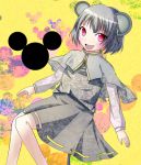  grey_hair mouse_ears mouse_tail nazrin red_eyes sairauno tail touhou 