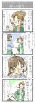  4koma akizuki_ritsuko comic idolmaster idolmaster_xenoglossia translation_request 