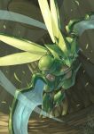  gen_1_pokemon highres no_humans pokemon pokemon_(creature) scyther tesshii_(riza4828) 