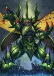  extra_eyes glowing glowing_eyes highres insect monster no_humans original solo tesshii_(riza4828) 