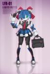  1girl green_eyes highres looking_at_viewer mecha mechanization medarot no_humans robot solo standing tom-neko_(zamudo_akiyuki) v 
