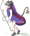  basket cosplay dowsing_rod dowsing_rods eggplant food_as_clothes grey_hair kigurumi merri mouse mouse_ears mouse_tail nazrin tail touhou what 