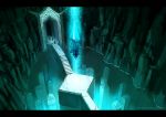  crystal door final_fantasy final_fantasy_iii light stairs water 