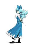  blue_hair cirno painfultree touhou 