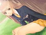  brown_hair school_uniform shining_(series) shining_wind taka_tony touka_kureha 