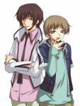  brown_hair code_geass jyuru lelouch_lamperouge purple_eyes rolo_lamperouge siblings violet_eyes 