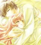  closed_eyes code_geass euphemia_li_britannia hold holding kururugi_suzaku pesu pink_hair sleeping smile 