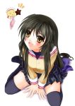  clannad ibuki_fuuko nonaka_ai prinz_luzifer school_uniform seiyuu_connection seiyuu_joke shishidou_imoko sora_wo_kakeru_shoujo thighhighs 