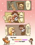  blonde_hair blush glasses hard_translated hoshii_miki idolmaster riyo riyo_(lyomsnpmp) rocket slap tears translated 