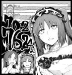  &gt;_o 3girls bare_shoulders character_name closed_eyes commentary_request euryale fate/grand_order fate_(series) flying_sweatdrops hairband holding holding_sign jewelry lolita_hairband long_hair marie_antoinette_(fate/grand_order) minamoto_no_raikou_(fate/grand_order) multiple_girls necklace one_eye_closed open_mouth saint_quartz sign smile stheno syatey twintails 