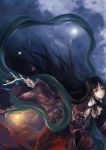 bad_id black_hair houraisan_kaguya jeweled_branch_of_hourai long_hair red_eyes touhou