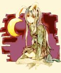  animal_ears bad_id bunny_ears moon rabbit_ears red_eyes reisen_udongein_inaba solo touhou 