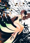  achunchun china_dress chinadress chinese_clothes chun_(friendly_sky) chun_(pixiv75764) fan flat_chest legs sandals short_hair 