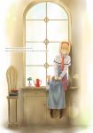  blonde_hair engrish hairband nabeshima_tetsuhiro ranguage shanghai shanghai_doll short_hair sitting sleeping touhou window 