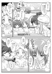  +++ 4girls akiyama_yukari alternate_hairstyle bath bathing blush blush_stickers breasts cleavage clenched_hands comic eyebrows_visible_through_hair girls_und_panzer greyscale hair_up hands_together interlocked_fingers isuzu_hana looking_at_another medium_breasts monochrome motion_blur motion_lines multiple_girls nishizumi_miho nude open_mouth ouma_bunshichirou short_hair smile sparkle steam submerged sweat takebe_saori towel towel_on_head translation_request 