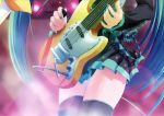  guitar hatsune_miku highres instrument long_hair skirt thigh-highs thighhighs vocaloid zettai_ryouiki 