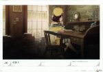  1girl absurdres atelier_(series) atelier_sophie book brown_eyes brown_hair desk game_cg highres huge_filesize noco_(adamas) official_art paper short_hair smile solo sophie_neuenmuller 