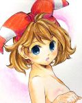  colored_pencil_(medium) haruka_(pokemon) marker_(medium) pokemon soma_somari traditional_media 