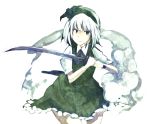  hitodama konpaku_youmu konpaku_youmu_(ghost) tami touhou 