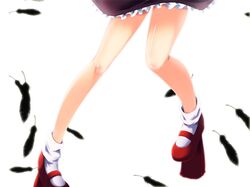  geta legs nagami_yuu shameimaru_aya skirt socks tengu-geta touhou 