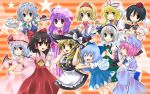  alice_margatroid banned_artist black_hair blue_eyes blue_hair cirno closed_eyes everyone hakurei_reimu izayoi_sakuya japanese_clothes kirisame_marisa konpaku_youmu maid miko patchouli_knowledge pink_hair purple_hair red_eyes remilia_scarlet saigyouji_yuyuko shameimaru_aya shanghai silver_hair tepengu touhou violet_eyes witch yakumo_yukari yellow_eyes 