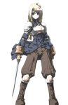  armor blonde_hair blue_eyes final_fantasy final_fantasy_tactics solo sword tokyo weapon 
