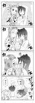  !? /\/\/\ 0_0 3: 6+girls absurdres animal_ears animal_print blazer blush cellphone comic commentary_request face-to-face fake_animal_ears greyscale hairband hand_holding heart heart_arms_duo heart_hands heart_hands_duo highres hood horns imminent_kiss jacket kuroki_tomoko monochrome mouse_ears multiple_girls necktie nemoto_hina phone pose rabbit_ears satou_takumi school_uniform smartphone taking_picture tamura_yuri tanaka_mako translation_request trembling watashi_ga_motenai_no_wa_dou_kangaetemo_omaera_ga_warui! yoshida_masaki yuri 