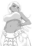  1girl breasts commentary_request dancer_(fft) dark_skin final_fantasy final_fantasy_tactics large_breasts long_hair solo takomeshi 