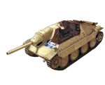  emblem girls_und_panzer ground_vehicle jagdpanzer_38(t) katahira_masashi military military_vehicle motor_vehicle no_humans ooarai_(emblem) tank tank_destroyer white_background 