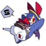  cosplay harada_takehito lowres original pleinair prinny prinny_(cosplay) red_eyes solo 