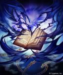  book chains company_name cygames dark madogawa magic no_humans official_art open_book shadowverse turning_page underwater 