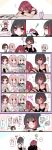  ... /\/\/\ 5girls :t =3 afterglow_(bang_dream!) aoba_moka bang_dream! bangs black_choker black_hair black_jacket blue_eyes bob_cut bread brown_eyes brown_hair chino_machiko choker closed_eyes comic cup digital_media_player drinking_straw earphones_removed eating embarrassed flying_sweatdrops food green_eyes grey_cardigan grey_hair grey_jacket hair_between_eyes hands_together hazawa_tsugumi heart highres holding holding_food holding_jacket hood hood_down hooded_jacket jacket jacket_on_shoulders long_hair low_twintails mechanical_pencil mitake_ran multicolored_hair multiple_girls notice_lines paper pencil pink_hair redhead remembering removing_jacket sleeping sparkle spoken_ellipsis squiggle strap_slip streaked_hair table translation_request trembling twintails udagawa_tomoe uehara_himari waking_up watching wristband zzz 